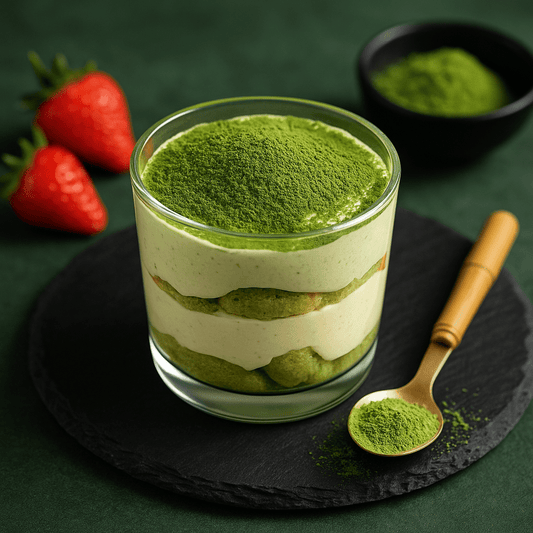 Tiramisu au Matcha : Quand l’Italie rencontre le Japon - Oshi Matcha