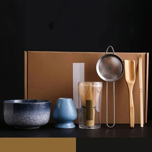Set Accessoires Matcha – Bol Matcha et Fouet Bambou Matcha pour THÉ MATCHA