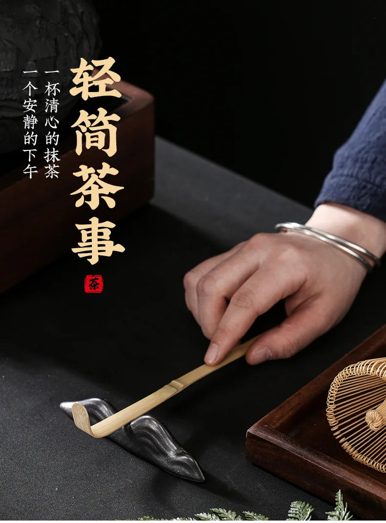Kit Matcha Japonais Rustique – Bol Matcha Vert Texturé et Fouet Matcha pour THÉ MATCHA