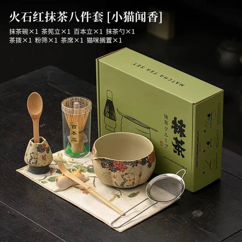 Kit Matcha Pivoine – Set Matcha Cérémonie pour THÉ MATCHA