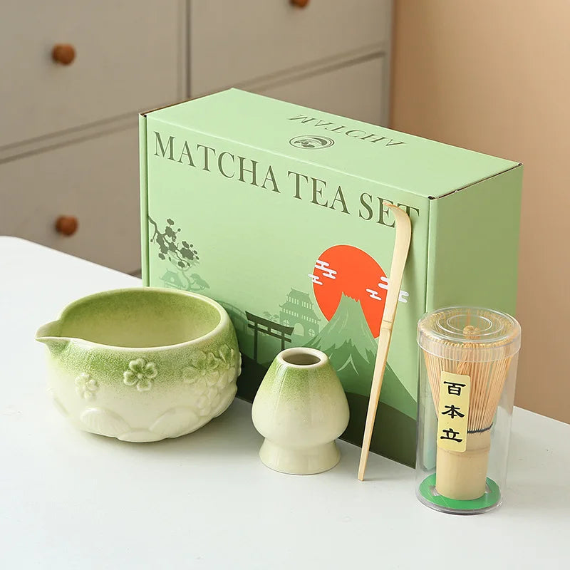 Kit Matcha Sakura – Set Matcha Cérémonie pour THÉ MATCHA