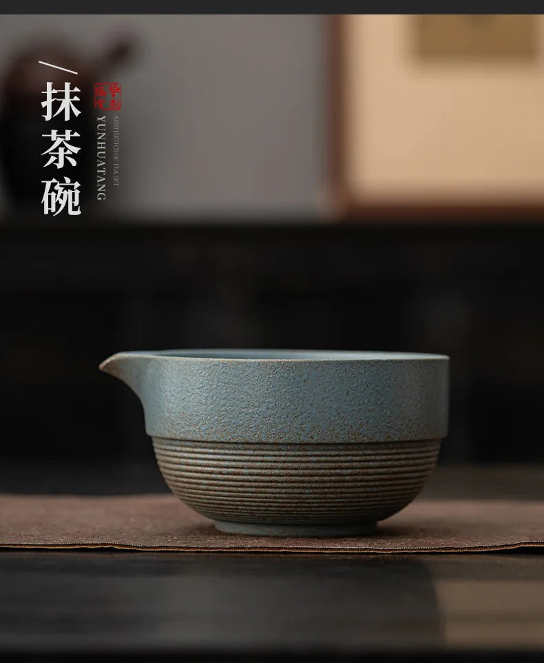 Bol Matcha Traditionnel – Bol Matcha avec Fouet Bambou Matcha pour THÉ MATCHA