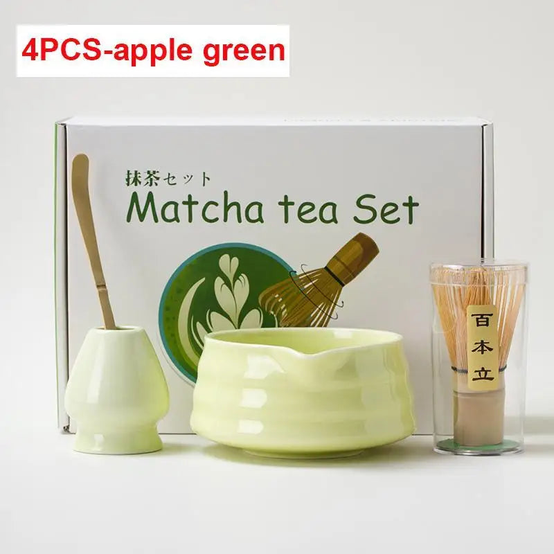 Kit Matcha Zen – Bol Matcha Vert Céramique et Fouet Matcha pour THÉ MATCHA