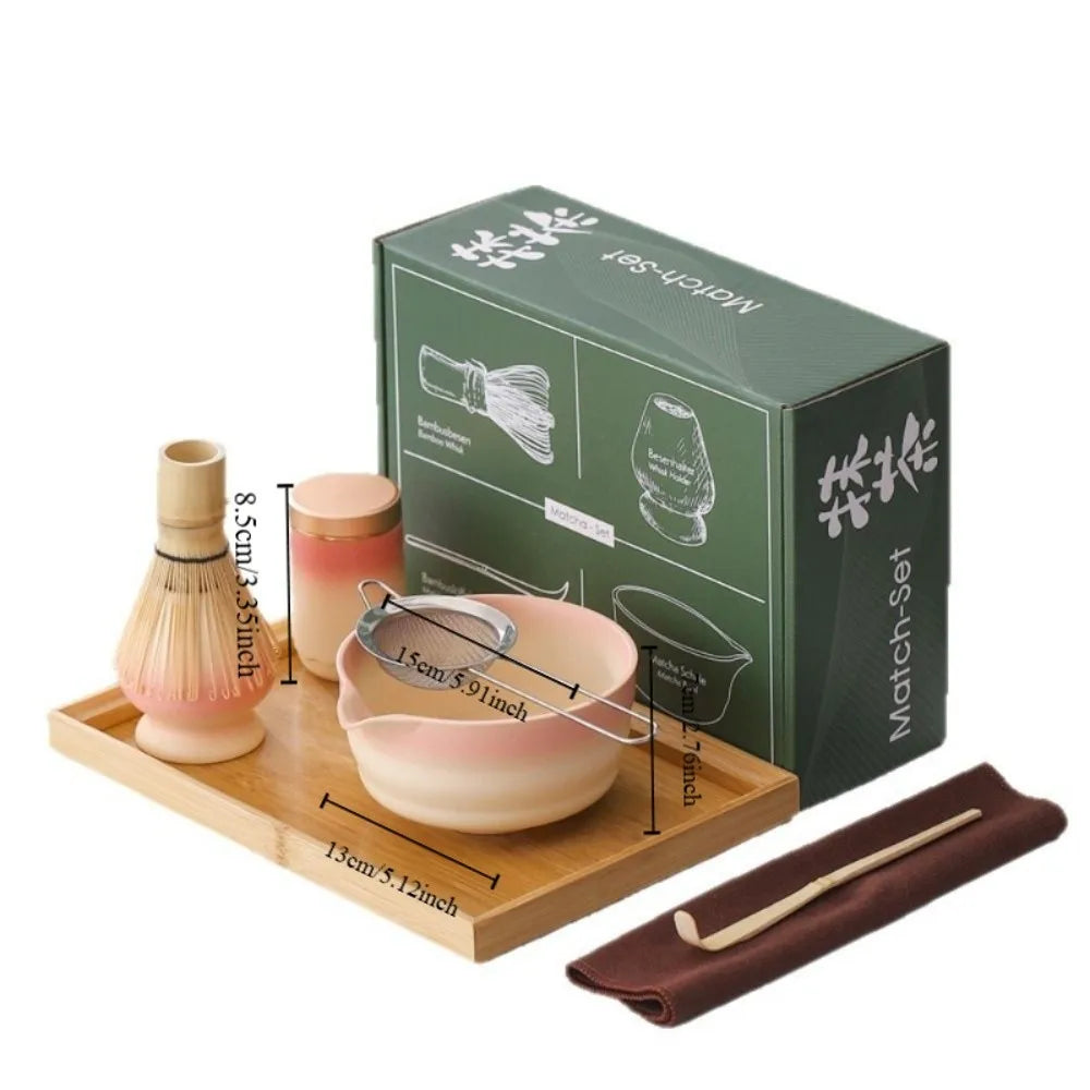 Kit Matcha Japonais Authentique – Bol Matcha Vert et Fouet Matcha pour THÉ MATCHA