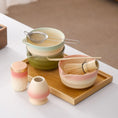 Charger l'image dans la visionneuse de la galerie, Kit Matcha Japonais Authentique – Bol Matcha Vert et Fouet Matcha pour THÉ MATCHA
