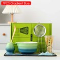 Charger l'image dans la visionneuse de la galerie, Kit Matcha Dégradé – Bol Matcha Céramique, Fouet Matcha et Accessoires pour THÉ MATCHA

