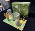 Charger l'image dans la visionneuse de la galerie, Kit Matcha Japonais Rustique – Bol Matcha Vert Texturé et Fouet Matcha pour THÉ MATCHA
