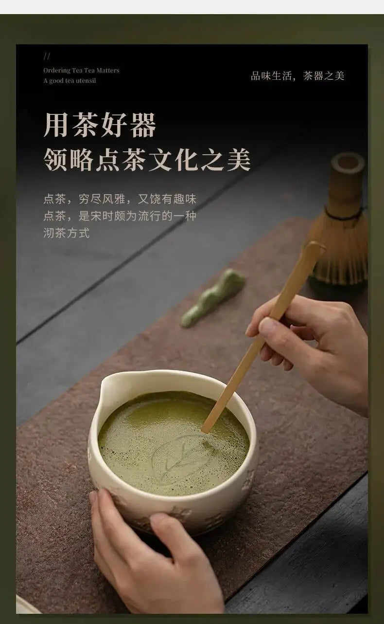 Kit Matcha Sakura Dégradé – Bol Matcha Céramique et Fouet Matcha pour THÉ MATCHA