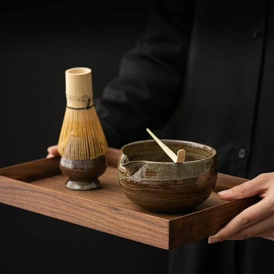 Bol Matcha Traditionnel – Bol Matcha avec Fouet Bambou Matcha pour THÉ MATCHA