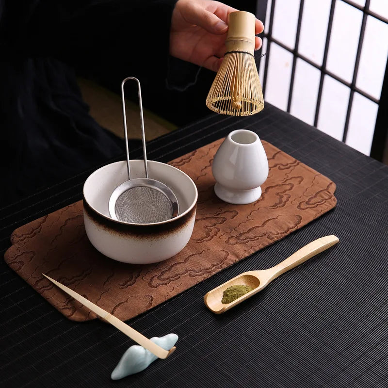 Set Accessoires Matcha – Bol Matcha et Fouet Bambou Matcha pour THÉ MATCHA