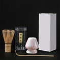 Charger l'image dans la visionneuse de la galerie, Kit Matcha Blanc et Rouge – Chasen, Chashaku et Support Fouet

