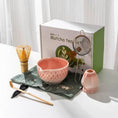 Charger l'image dans la visionneuse de la galerie, Kit Matcha Japonais Rose – Bol Matcha Céramique et Fouet Matcha pour THÉ MATCHA
