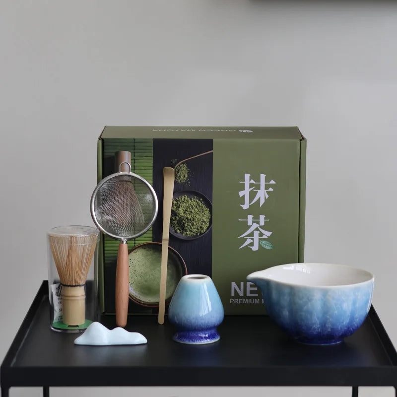 Kit Matcha Japonais Complet – Matcha Kit avec Bol Matcha et Fouet Matcha pour THÉ MATCHA