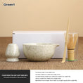 Charger l'image dans la visionneuse de la galerie, Kit Matcha Noir Élégant – Bol Matcha Céramique et Fouet Matcha pour THÉ MATCHA
