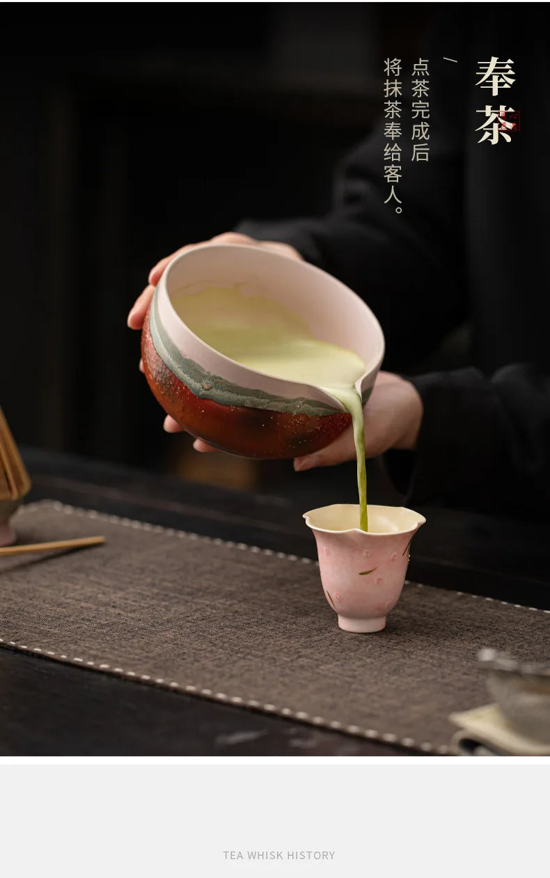 Bol Matcha Montagne – Bol Matcha Céramique Artisanale pour THÉ MATCHA
