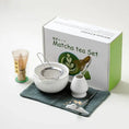 Charger l'image dans la visionneuse de la galerie, Kit Matcha Traditionnel Vert – Bol Matcha Céramique et Fouet Matcha pour THÉ MATCHA
