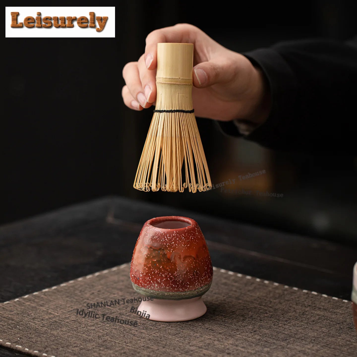 Bol Matcha Montagne – Bol Matcha Céramique Artisanale pour THÉ MATCHA
