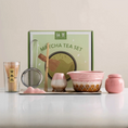 Charger l'image dans la visionneuse de la galerie, Kit Matcha Dégradé Rose – Bol Matcha avec Bec Verseur et Fouet Matcha pour THÉ MATCHA
