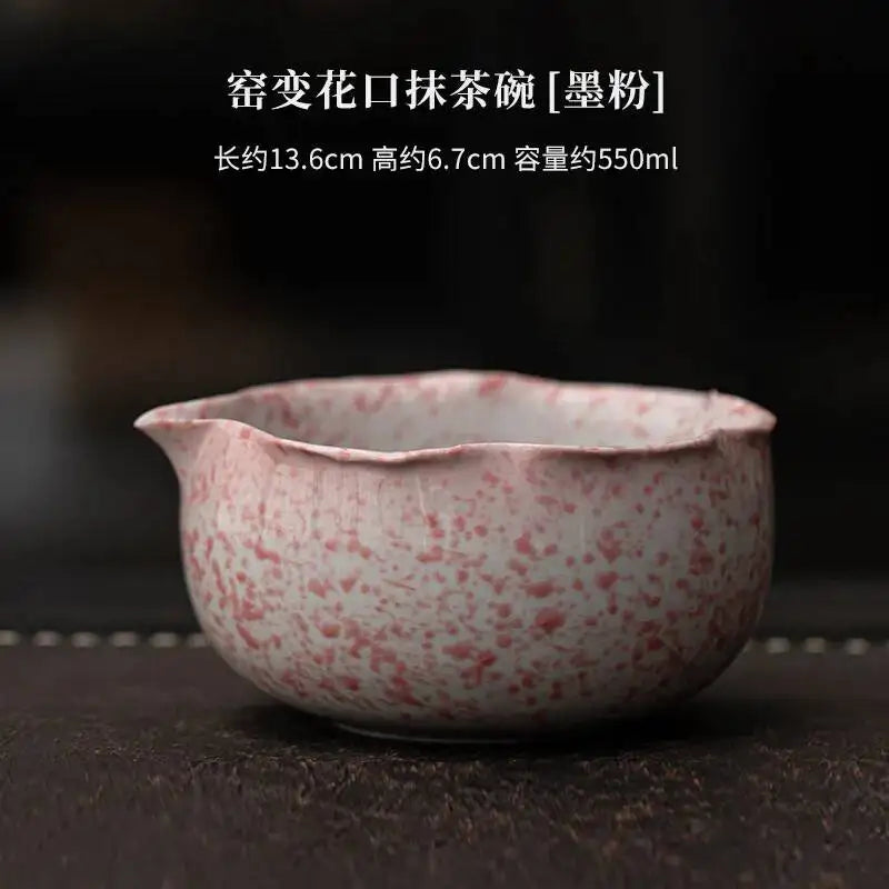 Kit Matcha Rouge Japonais – Bol Matcha Texturé et Fouet Matcha pour THÉ MATCHA