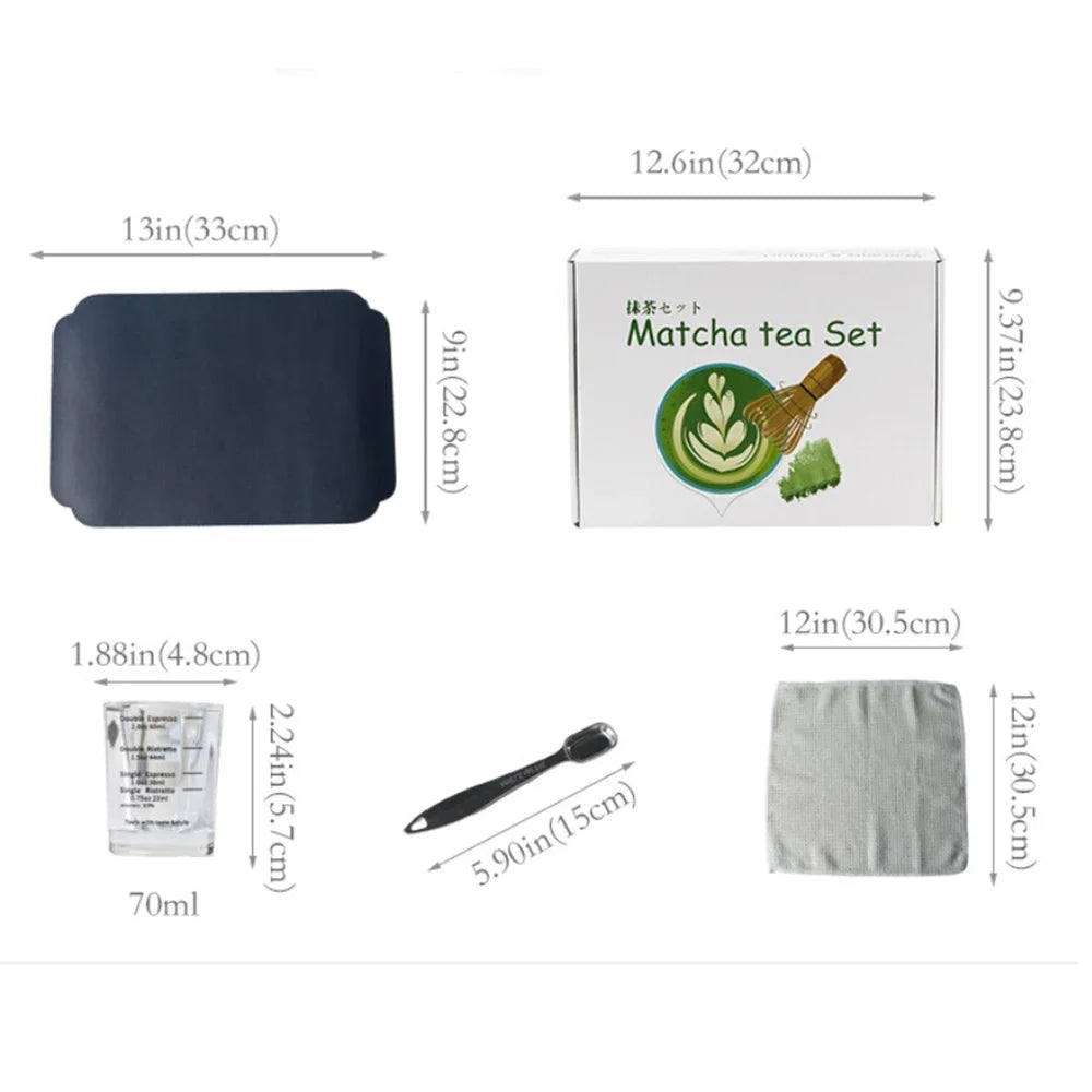 Kit Matcha Japonais – Matcha Kit Complet avec Bol Matcha et Fouet Matcha pour THÉ MATCHA
