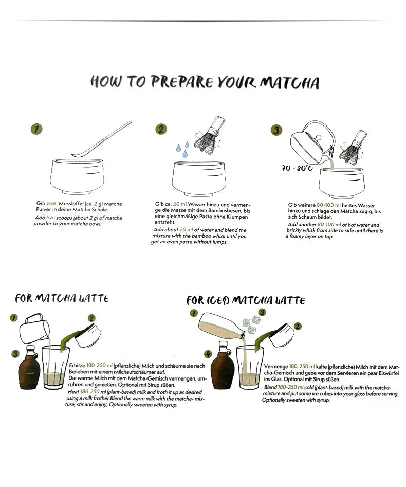 Fouet Matcha Bambou – Chasen Japonais pour Préparer le THÉ MATCHA
