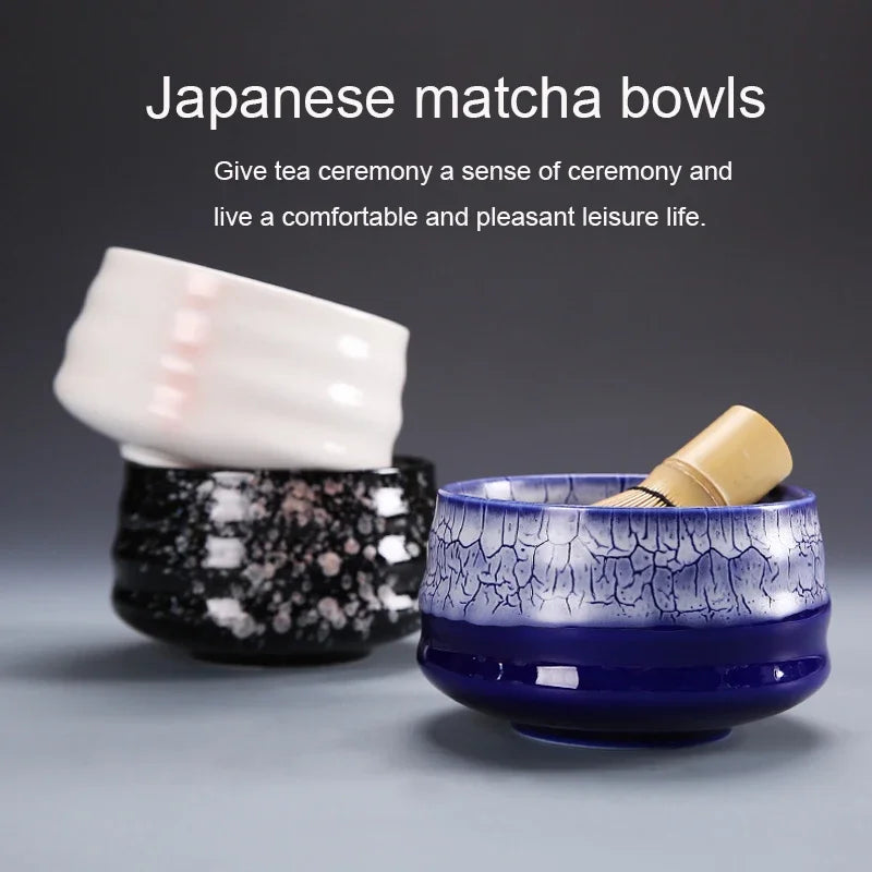 Kit Matcha Rose Céramique – Set Matcha Japonais pour THÉ MATCHA