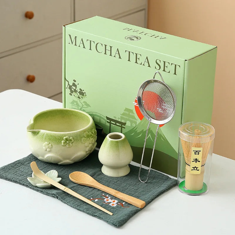 Kit Matcha Sakura – Set Matcha Cérémonie pour THÉ MATCHA