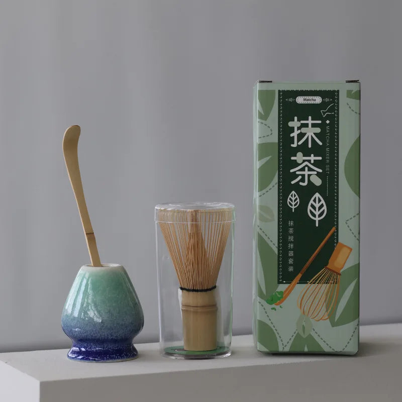 Kit Matcha Japonais Complet – Matcha Kit avec Bol Matcha et Fouet Matcha pour THÉ MATCHA