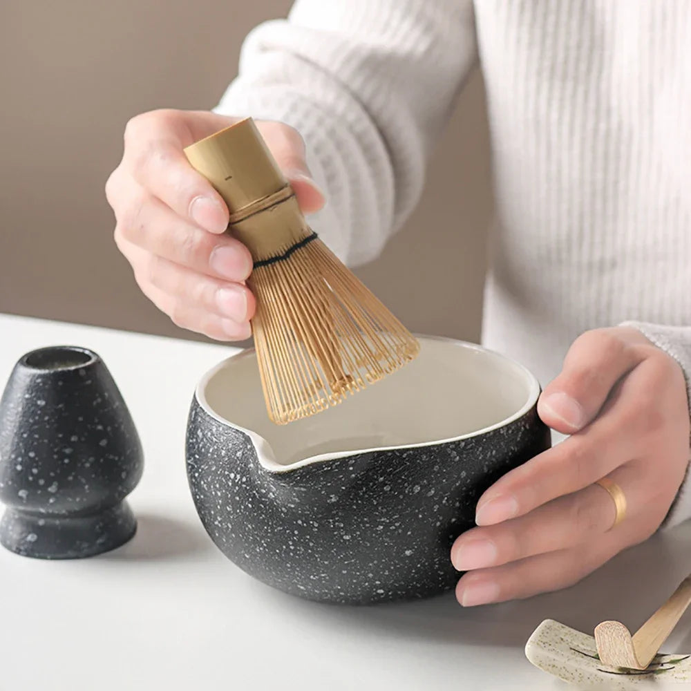 Kit Matcha Japonais – Matcha Kit Complet avec Bol Matcha et Fouet Matcha pour THÉ MATCHA