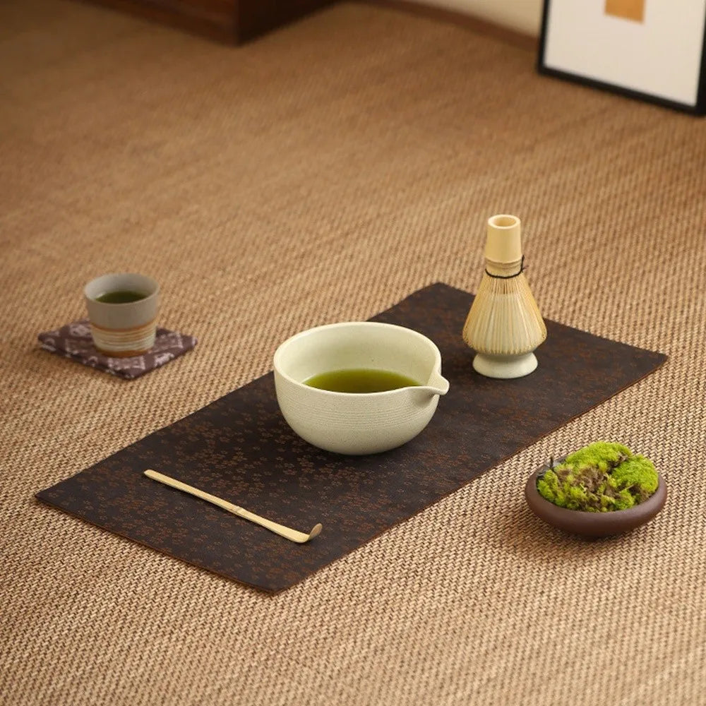 Kit Matcha Noir Élégant – Bol Matcha Céramique et Fouet Matcha pour THÉ MATCHA