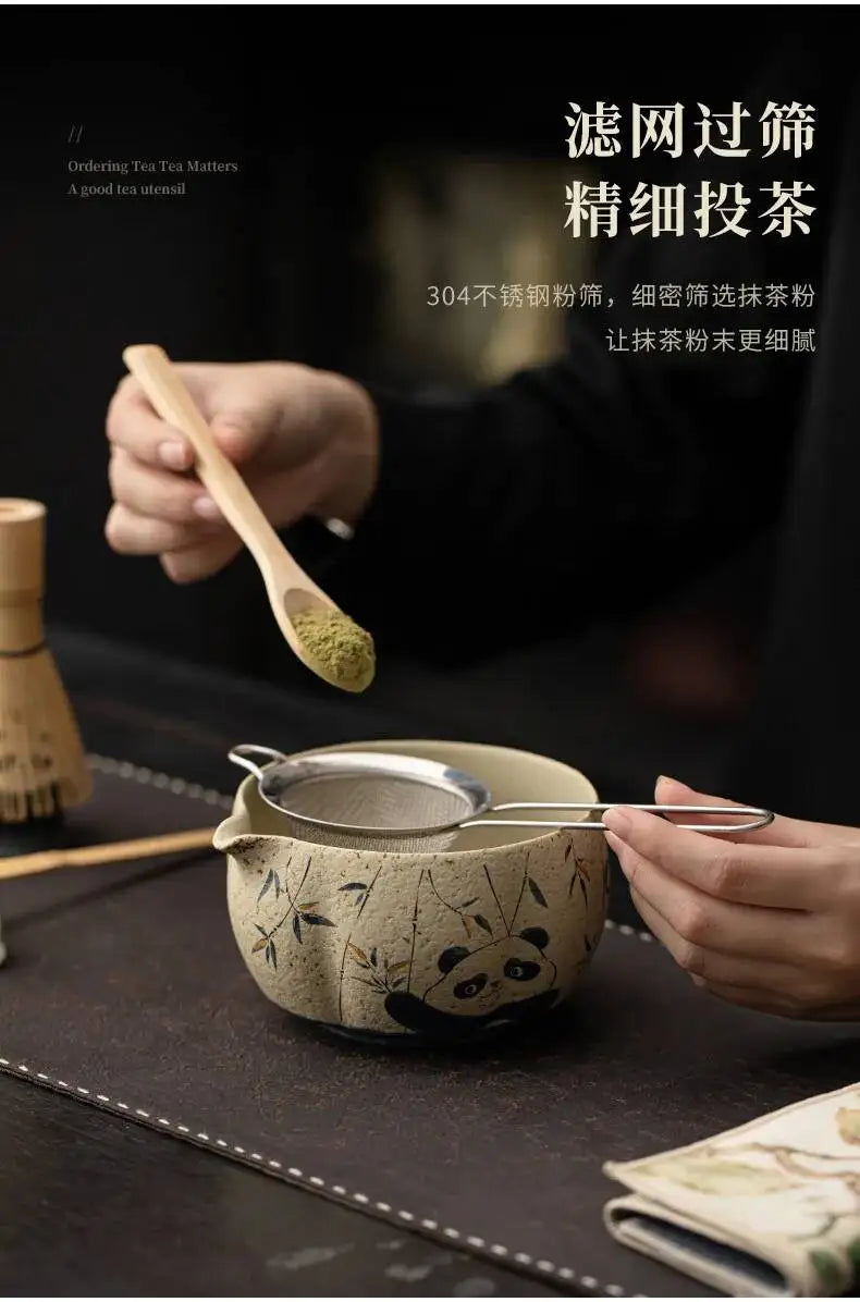Kit Matcha Pivoine – Set Matcha Cérémonie pour THÉ MATCHA