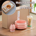Charger l'image dans la visionneuse de la galerie, Kit Matcha Rose Céramique – Set Matcha Japonais pour THÉ MATCHA
