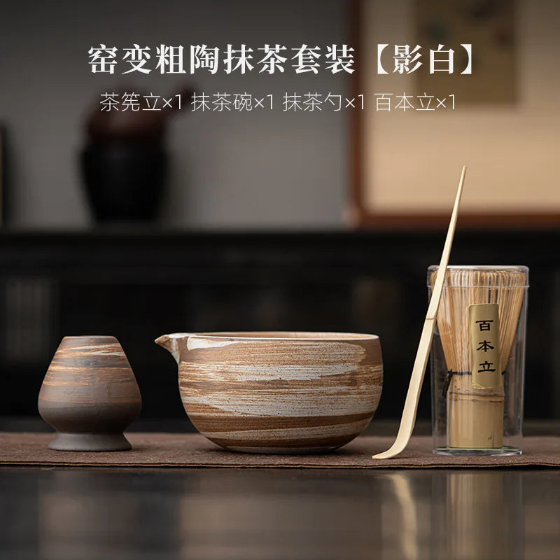 Bol Matcha Traditionnel – Bol Matcha avec Fouet Bambou Matcha pour THÉ MATCHA