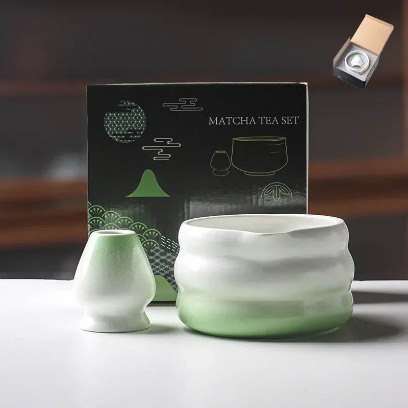 Bol Matcha avec Bec Verseur – Bol à Matcha Céramique pour THÉ MATCHA - Oshi Matcha