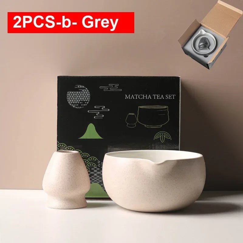 Bol Matcha avec Bec Verseur – Bol à Matcha Céramique pour THÉ MATCHA - Oshi Matcha