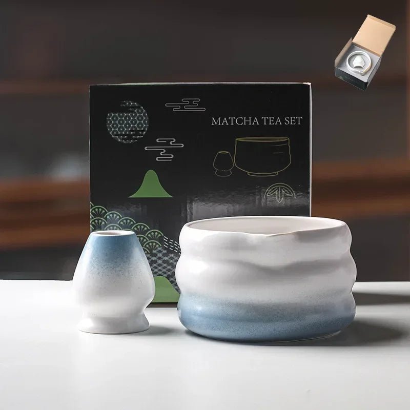 Bol Matcha avec Bec Verseur – Bol à Matcha Céramique pour THÉ MATCHA - Oshi Matcha