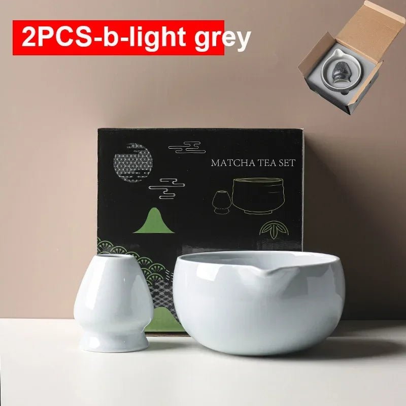 Bol Matcha avec Bec Verseur – Bol à Matcha Céramique pour THÉ MATCHA - Oshi Matcha