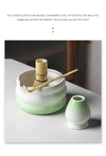Charger l'image dans la visionneuse de la galerie, Bol Matcha avec Bec Verseur – Bol à Matcha Céramique pour THÉ MATCHA - Oshi Matcha
