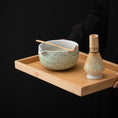 Charger l'image dans la visionneuse de la galerie, Bol Matcha avec Support Fouet – Bol Matcha Céramique pour THÉ MATCHA - Oshi Matcha

