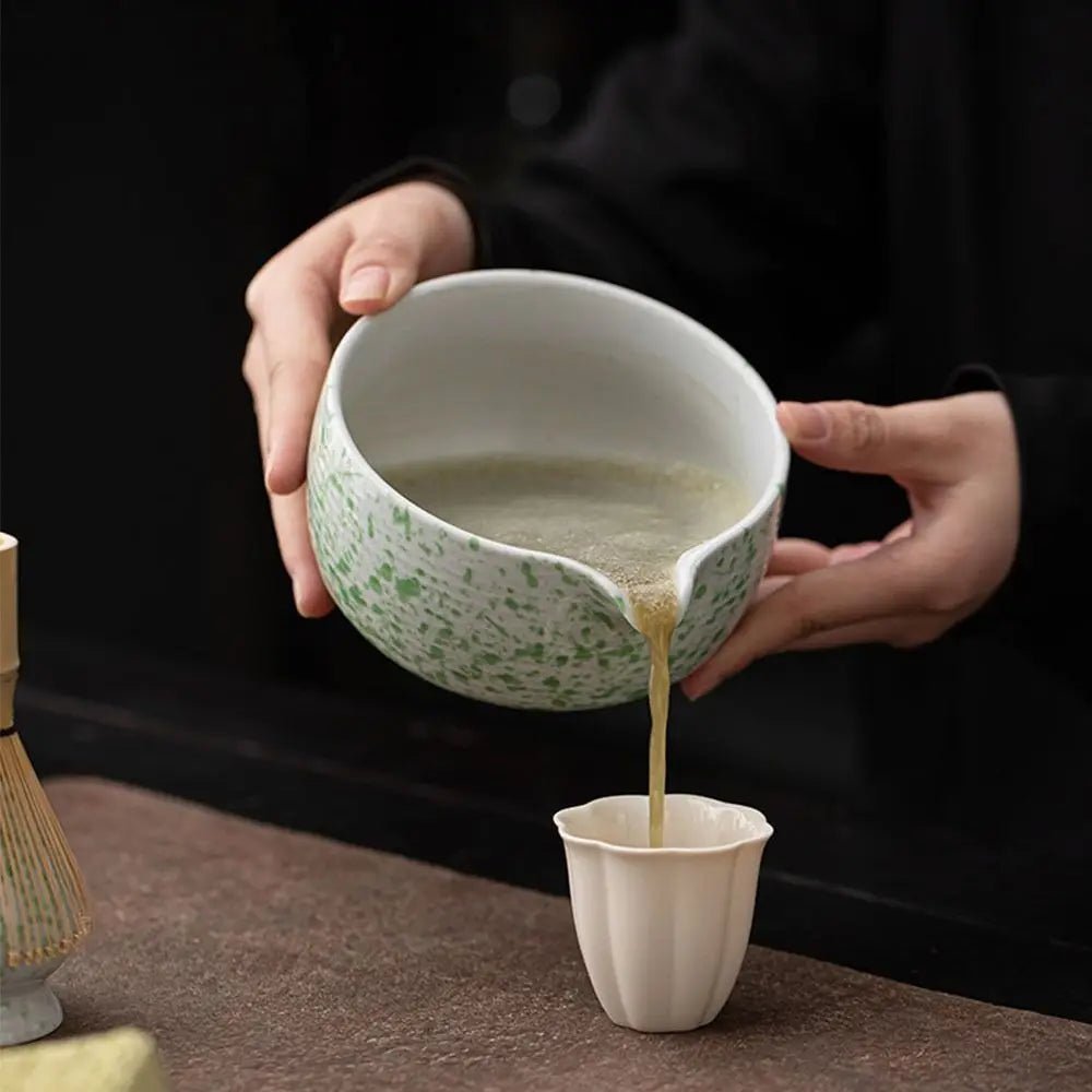 Bol Matcha avec Support Fouet – Bol Matcha Céramique pour THÉ MATCHA - Oshi Matcha