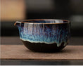 Charger l'image dans la visionneuse de la galerie, Bol Matcha Bleu Dégradé – Bol à Matcha avec Bec Verseur pour THÉ MATCHA - Oshi Matcha
