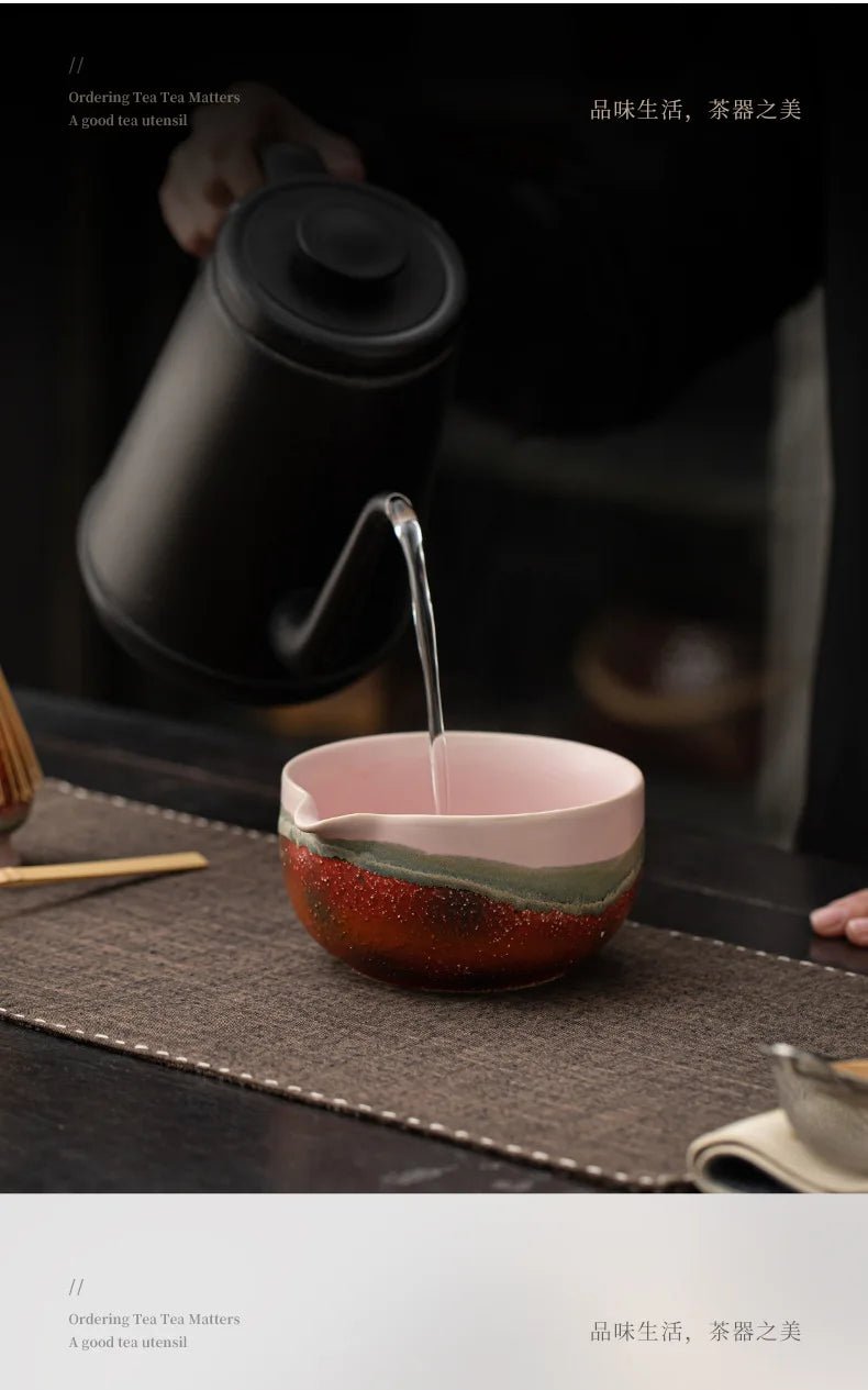 Bol Matcha Montagne – Bol Matcha Céramique Artisanale pour THÉ MATCHA - Oshi Matcha