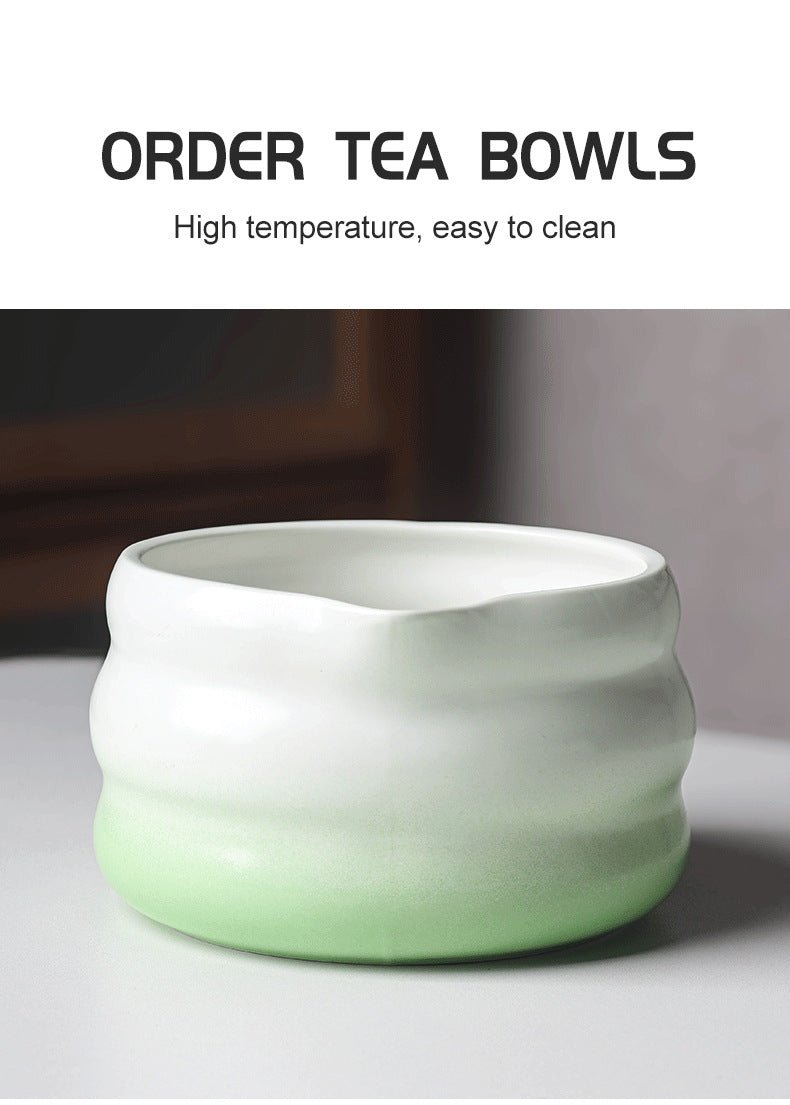 Bol Matcha Pastel – Bol Verseur et Support Foue - Oshi Matcha