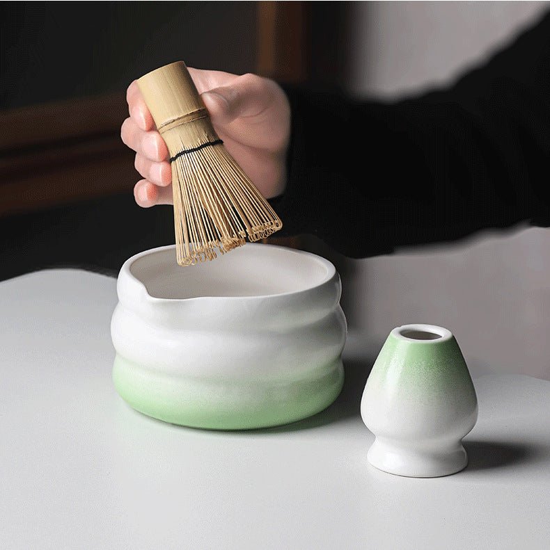 Bol Matcha Pastel – Bol Verseur et Support Foue - Oshi Matcha