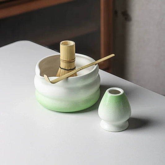 Bol Matcha Pastel – Bol Verseur et Support Foue - Oshi Matcha