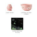 Charger l'image dans la visionneuse de la galerie, Bol Matcha Sakura – Bol Matcha Rose Fleuri pour THÉ MATCHA - Oshi Matcha
