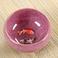 Charger l'image dans la visionneuse de la galerie, Bol Matcha – The Matcha – Bleu Profond Motif Poisson Koi - Oshi Matcha
