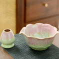 Charger l'image dans la visionneuse de la galerie, Bol Matcha – The Matcha – Floral Rose avec Support Fouet - Oshi Matcha

