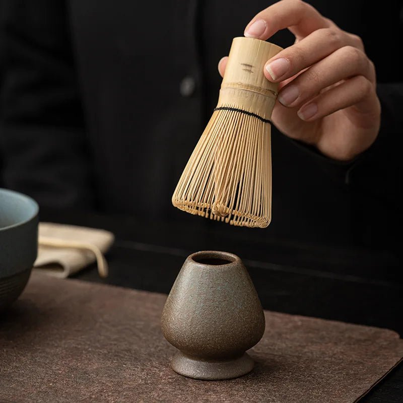 Bol Matcha Traditionnel – Bol Matcha avec Fouet Bambou Matcha pour THÉ MATCHA - Oshi Matcha
