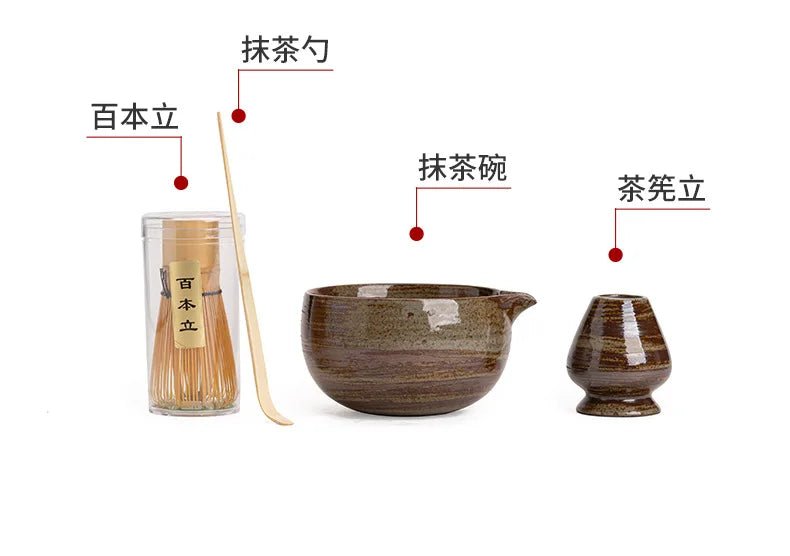 Bol Matcha Traditionnel – Bol Matcha avec Fouet Bambou Matcha pour THÉ MATCHA - Oshi Matcha
